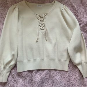 Sandro Ivory Sweater